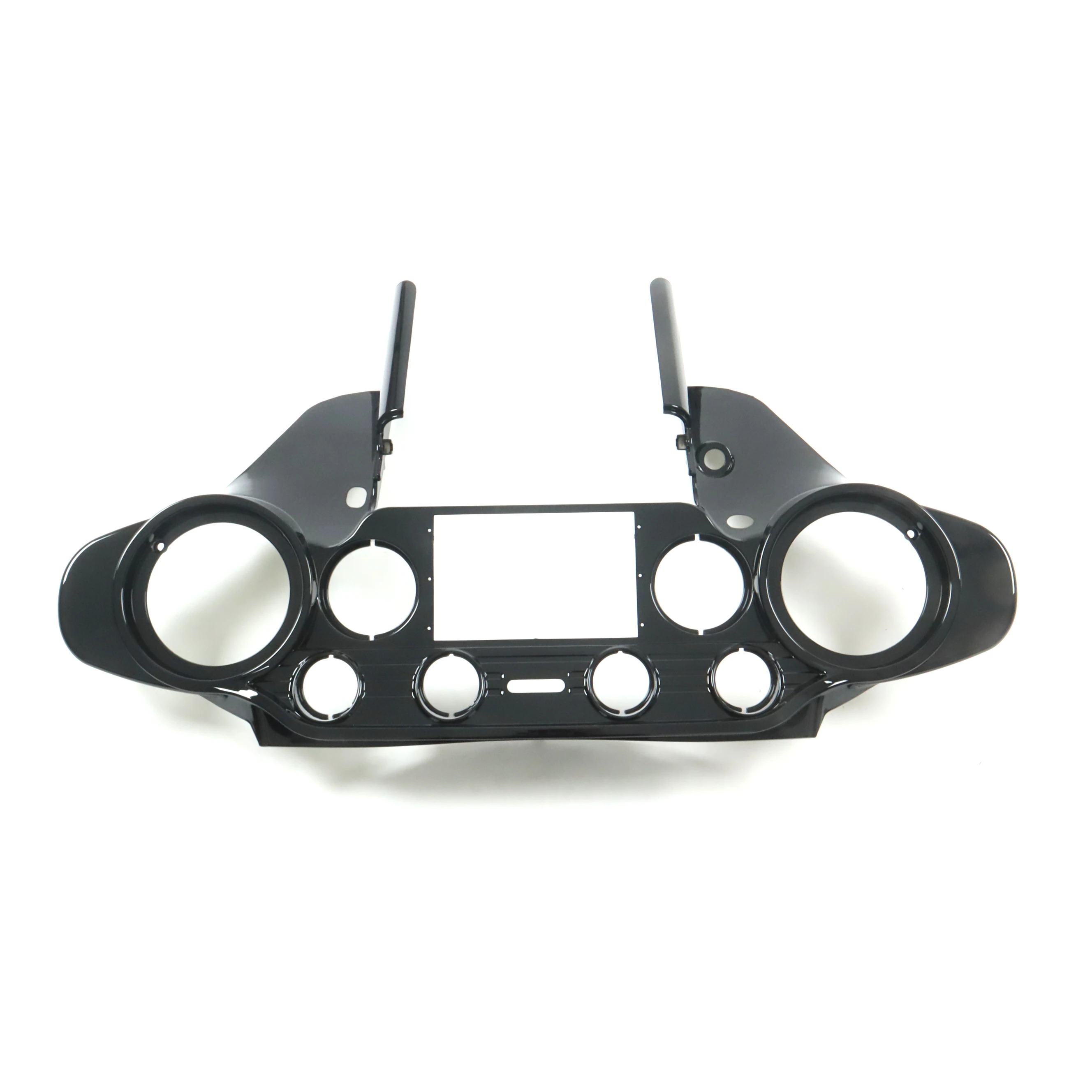 6.5 Inch Unpainted With Double Din GPS Stereo Tray for  1996-2013 Speaker Inner Fairing